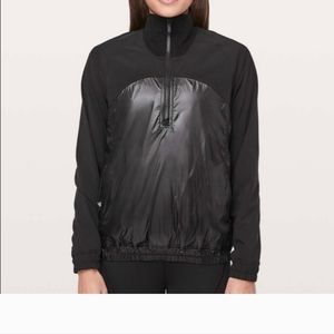 Lululemon Black Half Zip Yoga Jogging Shirt Jacket